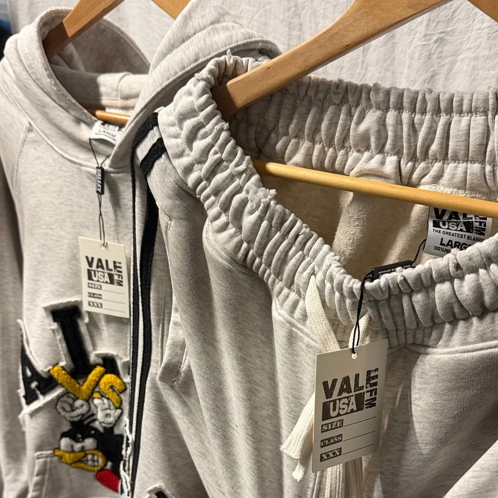Vale Forever Anthem hooded sweatsuit (heather/grey) - Picture 4 of 5